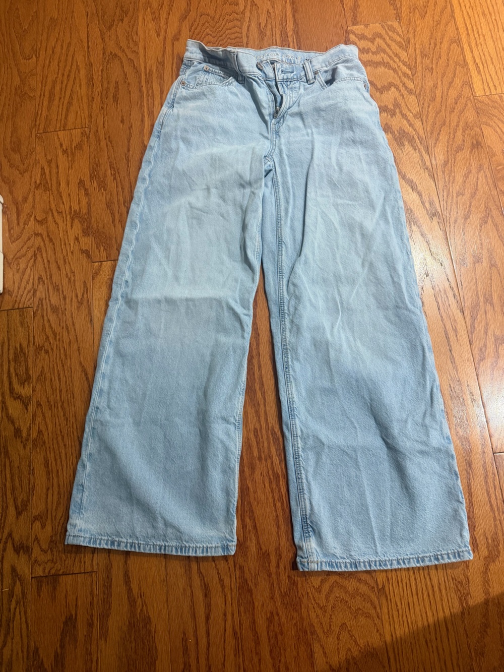 American Eagle Outfitters Light Wash Slim Straight Jeans
